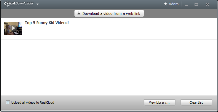 can realplayer download youtube videos